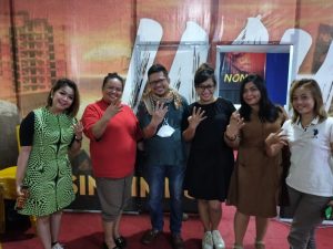 Beri Dukungan, Penyanyi Dangdut Aty Kodong Kunjungi Rumah Perjuangan IMUN