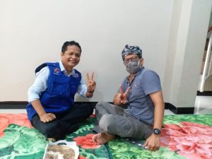 Kunjungi Posko Kerabat Buton For Appi-Rahman, Rocky Gerung Bahas Sejarah Buton dan Pilwali Makassar