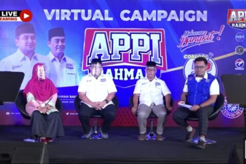 Bisa Bersinergi, Janji Appi-Rahman di Kampanye Virtual untuk Pelayanan Warga Tanpa Harus Mengandalkan APBD