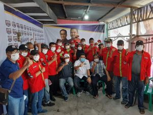 Ketua RT dan RW Pendukung Appi-Rahman Nobar Debat Perdana Pilwali Makassar 2020 di Menara Bosowa