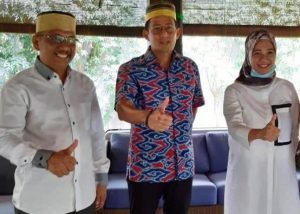 Sandiaga Uno Beber Alasan Dukung Anir-Lutfi
