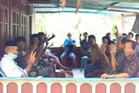 Warga Bacu-bacu Sukarela jadi Relawan Menangkan SS-AK