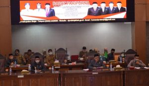 9 Fraksi DPRD Setujui RAPBD Sinjai 2021 Lanjut ke Pembahasan