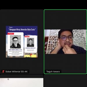 Sobat Milenial Pendukung SS-AK Gelar Webinar untuk Motivasi Anak Muda Barru