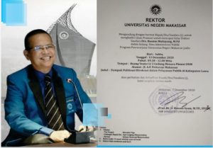 Bupati Luwu Akan Ujian Promosi Doktor di UNM Siang Ini