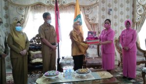 Dekranasda Sinjai Terima Lima Buku Pesona Baju Adat Pengantin Indonesia