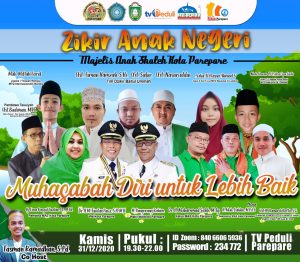 MAS-Pemkot Parepare Ajak Masyarakat Zikir Bersama di Malam Pergantian Tahun