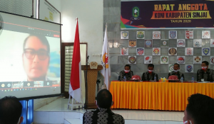 Rapat KONI Sinjai Dibuka Bupati ASA, Harap Sinjai Jadi Tuan Rumah Berprestasi di PORPROV 2022