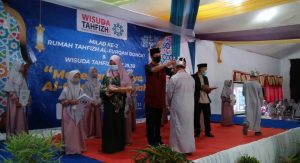 80 Santri Ikut Wisuda di Milad ke-2 Rumah Tahfidz Al Furqan Bongki