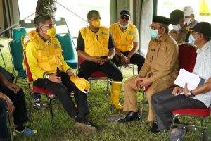 Gubernur Sulbar: Terimah Kasih Pak Airlangga dan Pak Taufan Pawe