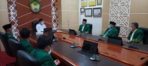 Rektor Unismuh Makassar Prof Ambo Asse Silaturrahim Bupati Gowa