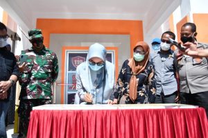 Resmikan Gedung PSC 119, Bupati Luwu Utara Pimpin Doa untuk Korban Bencana di Sulbar