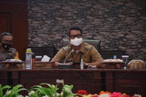 Bupati ASA Gelar Rapat Koordinasi Terkait Pembentukan Posko Covid-19 di Kelurahan dan Desa
