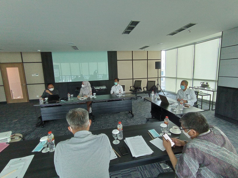 Tim Transisi dan Prof Wardihan Bahas Penangangan Covid-19