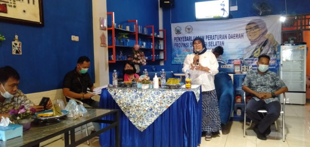 Anggota DPRD Sulsel Fadriaty Gelar Kegiatan Penyebarluasan Peraturan Daerah Sulsel