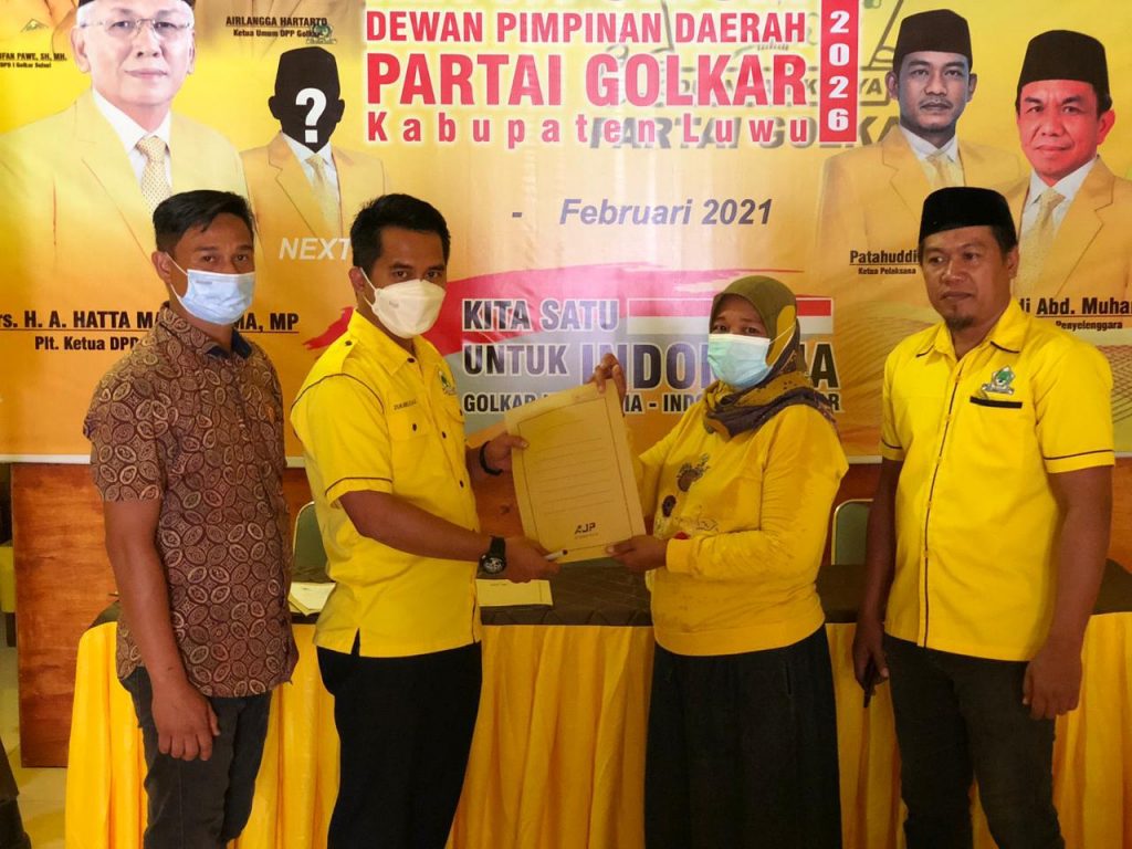 Wakil Ketua DPRD Zulkifli Mencalonkan Diri Sebagai Ketua DPD Golkar Luwu