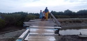 Jembatan Hampir Rubuh, Irma dan Tiga Anaknya Harapkan Bantuan Pemerintah Luwu