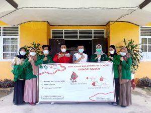 Mahasiswa KKN IAIN Palopo Donor Darah di Lutra, Terkumpul Puluhan Kantong   