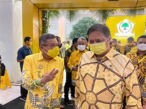 Taufan Pawe Hadiri Tasyakuran Peresmian Gedung A Kantor DPP Partai Golkar