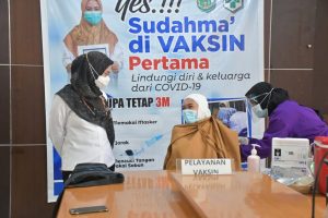 Pantau Pelaksanaan Vaksinasi Tahap Kedua, IDP : Setelah Ini Tetap Terapkan Protkes