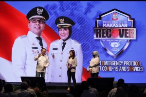 Luncurkan Makassar Recover, Danny Optimis Putus Rantai Covid 19