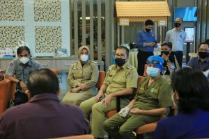 Wakil Walikota Turun Langsung Pantau Persiapan Festival Vaksinasi