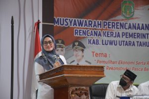 Target Musrembang Pemda Lutra Pemulihan Ekonomi Sampai Rekonstruksi Pasca Bencana