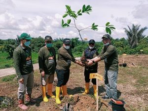 Peringati Hari Bakti Rimbawan, Muslimin Bando-Asman Tanam Pohon di Kebun Raya Massenrempulu