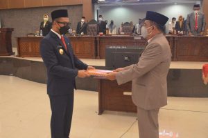 DPRD Sinjai Terima LKPJ Bupati ASA Tahun 2020