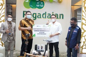 Pegadaian Support Kegiatan Donor Darah PMI Kota Makassar