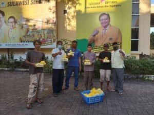 Wujud Nyata Kepada Masyarakat, Golkar Sulsel Kembali Gelar Jumat Berkah