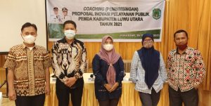 Coaching Proposal Inovasi Secara Mandiri, Luwu Utara Disebut Gudangnya Inovasi