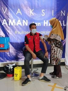 Ratusan Pegawai PLTU Barru Ikuti Vaksin Covid-19 Kedua