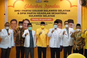 Agenda Prioritas, PKS Silaturahmi ke Golkar Sulsel Bahas Pemilu 2024