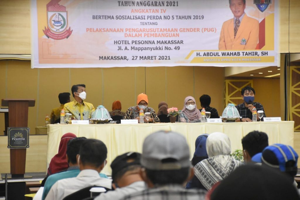 Anggota DPRD Makassar Wahab Tahir Nilai Porsi Perempuan dalam Legislatif Harus Ditambah