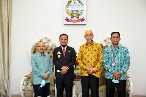 Plt Gubernur Sulsel Terima Kepala BPS Sulsel yang Baru