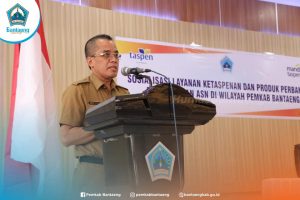 Sekda Bantaeng Buka Sosialisasi Program Taspen Bagi ASN Pra Purnabakti