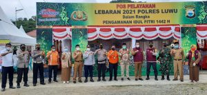 Pantau Pos Pelayanan Lebaran, Bupati Minta Pengawasan Ketat Pendatang dari Luar Luwu