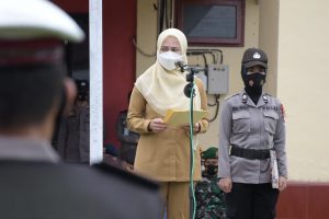 Bupati Luwu Utara Pimpin Apel Gelar Pasukan Ops Ketupat 2021