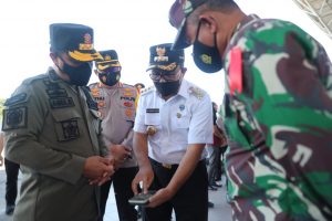 Cegah Lonjakan Kasus Covid 19, Danny Hadiri Apel Gelar Pasukan Jelang Idul Fitri