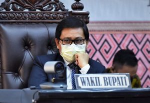 Wabup Suaib Mansur Minta Sosialisasi Prokes Dimasifkan di Kegiatan Buka Bersama