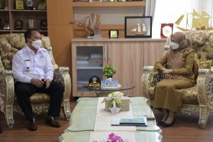 Kepala BNN Kota Palopo Temui Bupati Luwu Utara. Bahas Program Desa Bersih Narkoba