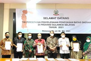 Tim Penegasan Batas Wilayah Luwu Rakor Sinkronisasi di Makassar, Berhadapan 7 Kabupaten/Kota