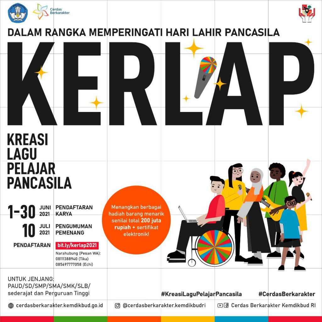 Peringati Bulan Pancasila, Kemendikbudristek Gelar Lomba Kerlap