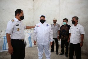 Pastikan Kelengkapan Makassar Recover, Walikota Danny Tinjau Gudang Suplai