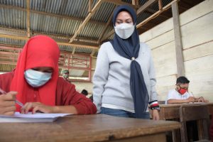 Ke Seko, Bupati Luwu Utara Tinjau Pelaksanaan Ujian Sekolah