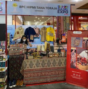 Kain Sarita Binaan HIPMI Toraja Tembus Pasar Luar Negeri