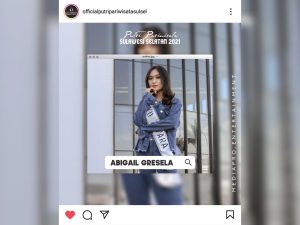 Wakili Luwu Utara, Ini Cara Dukung Abigail Gresela Juara Favorit Sosial Media Puteri Pariwisata Sulsel