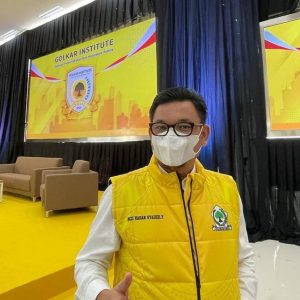 Di Golkar Institute, Ace Hasan Minta Kader Golkar Dorong Taufan Pawe Maju Pilgub Sulsel