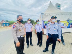 Kadishub-Dirlantas Polda Pantau Kesiapan Personel untuk Penyekatan Wilayah